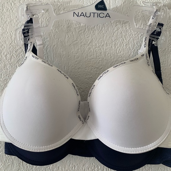 COPY - Nautica pack of 2 super soft light lift bra - Picture 1 of 5